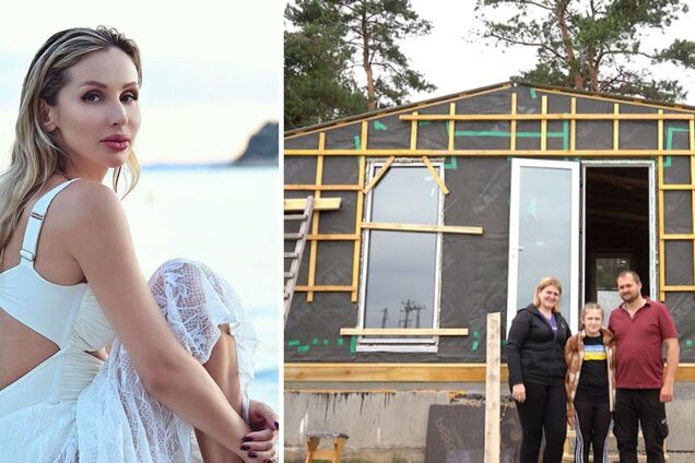 Шанс на нове життя: LOBODA подарувала будинок сім’ї, чиє житло зруйнував російський терор. Фото і відео