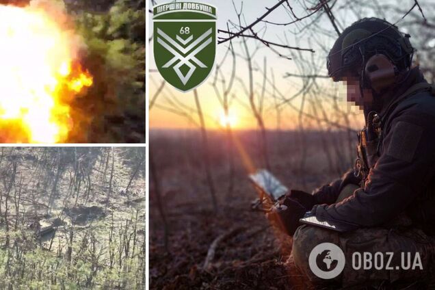 Ефектне видовище: 'Шершні Довбуша' однією гранатою знищили ворожий склад протитанкових мін. Відео