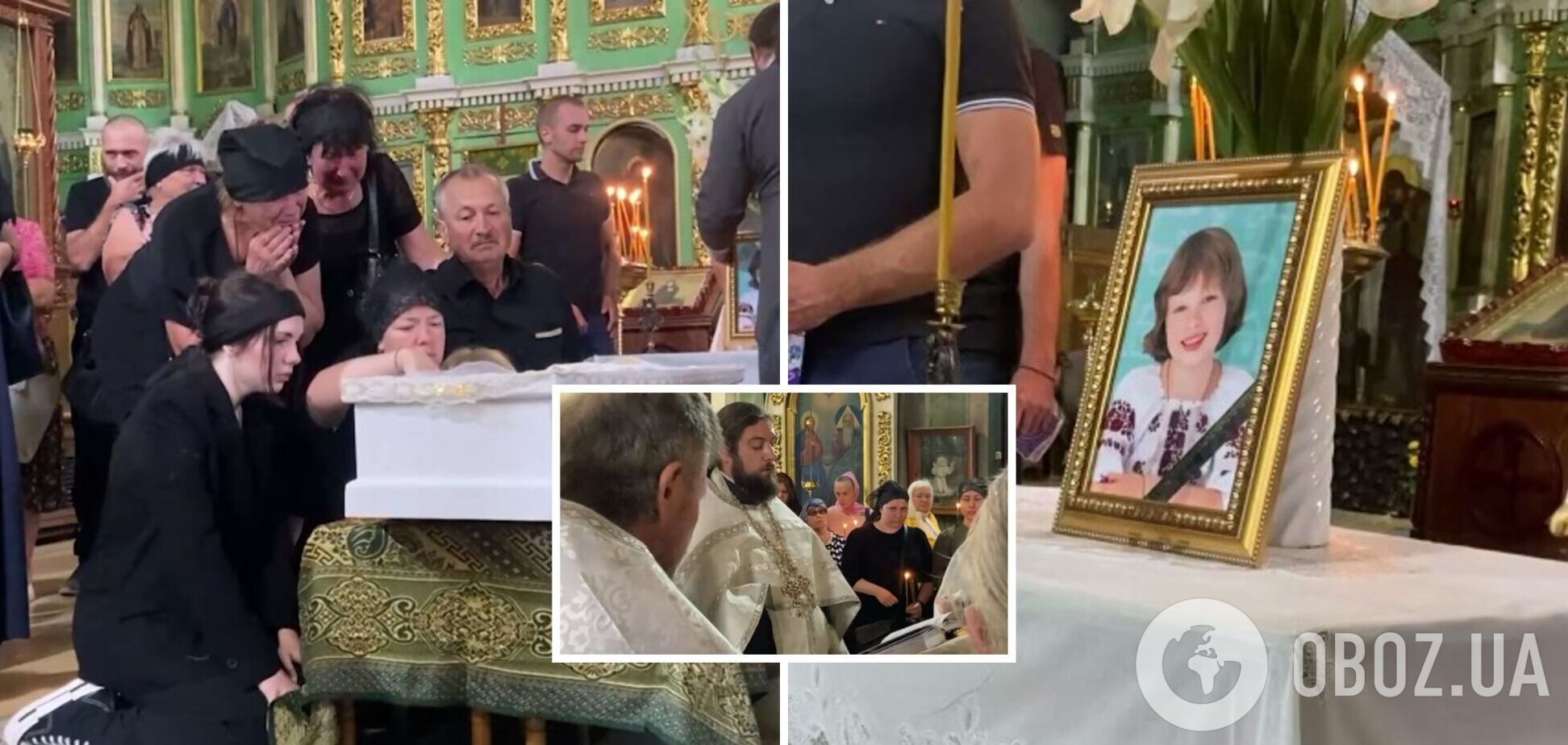 В Чернигове простились с 6-летней Софийкой, которую РФ убила ракетным ударом по городу. Видео