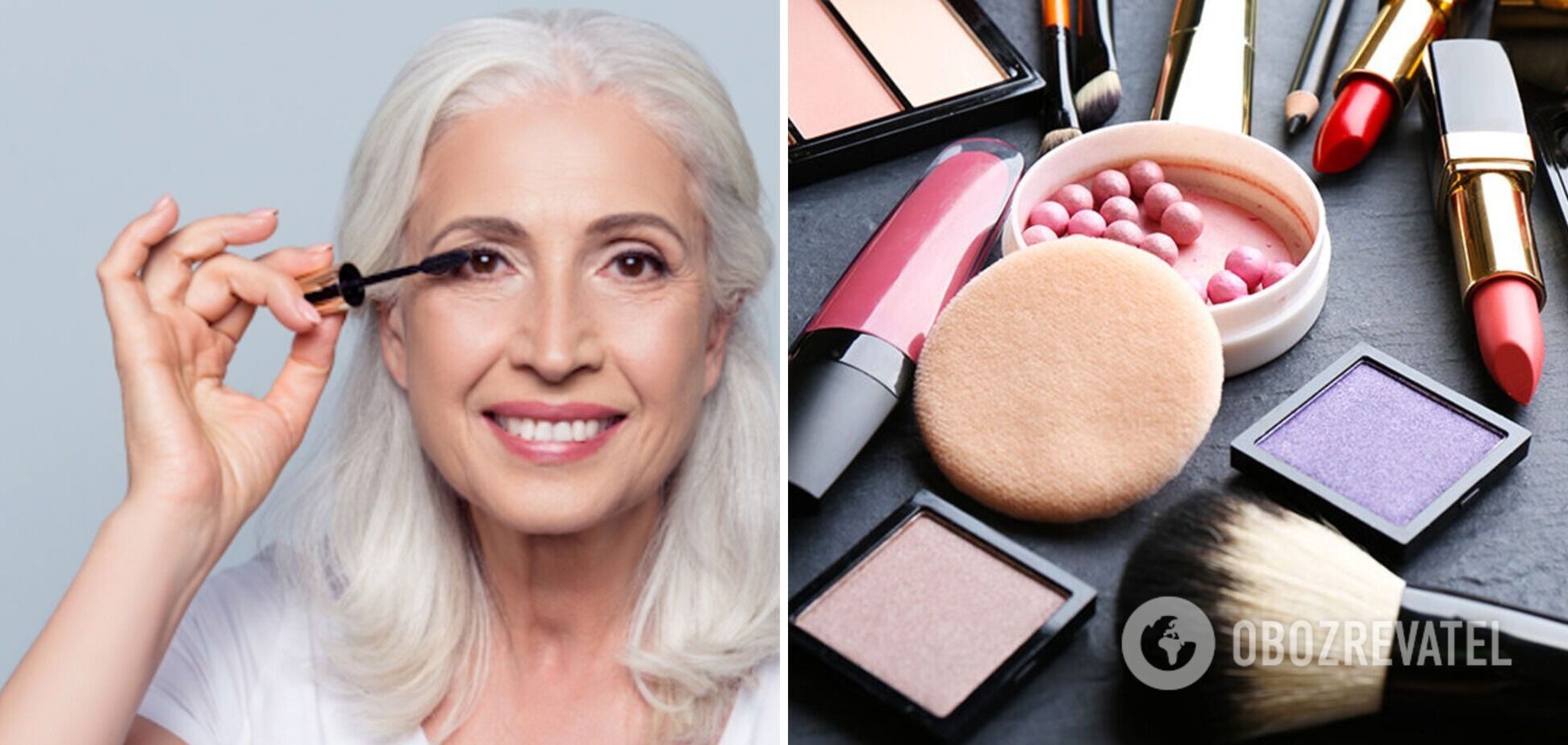 Возрастной макияж отличается от обычного