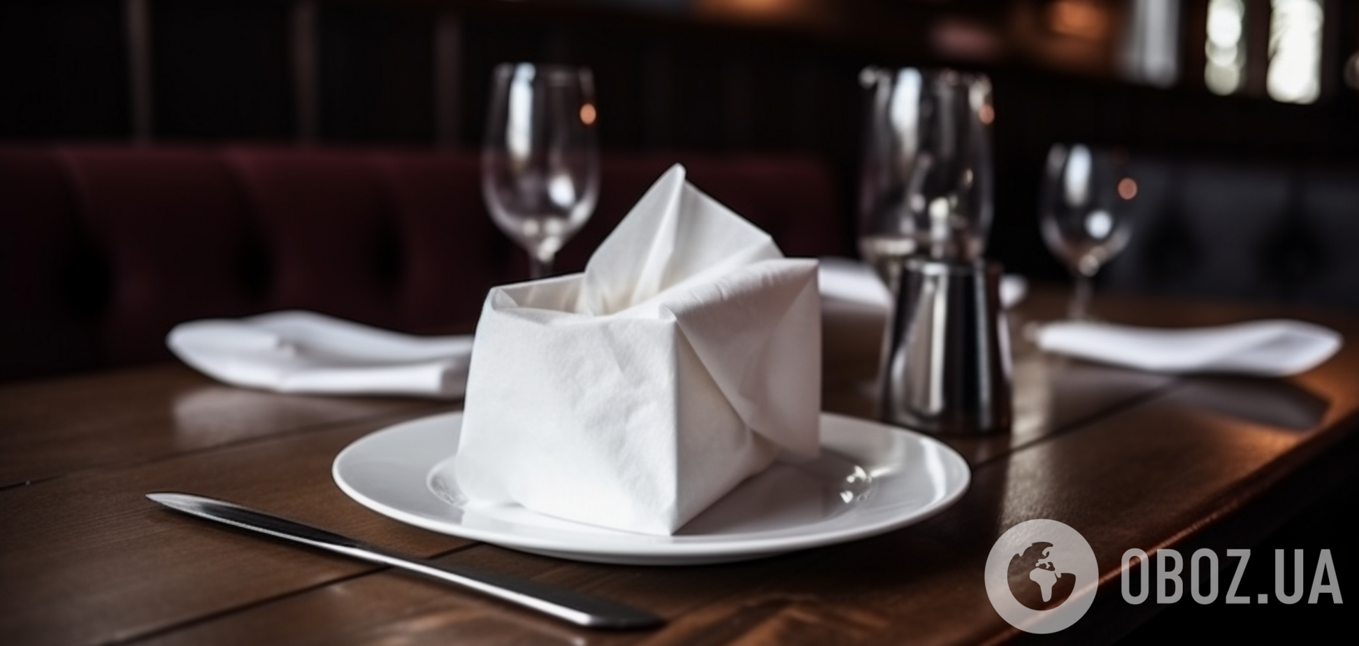 Как пользоваться салфеткой в ресторане: правила этикета