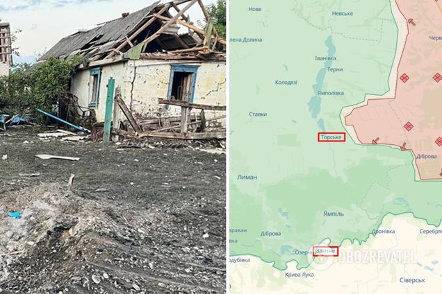 Росіяни обстріляли села під Лиманом на Донеччині: троє цивільних загинули, ще двох поранено. Фото