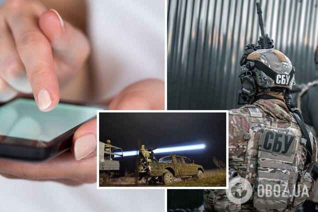 Женщина снимала работу подразделений ПВО