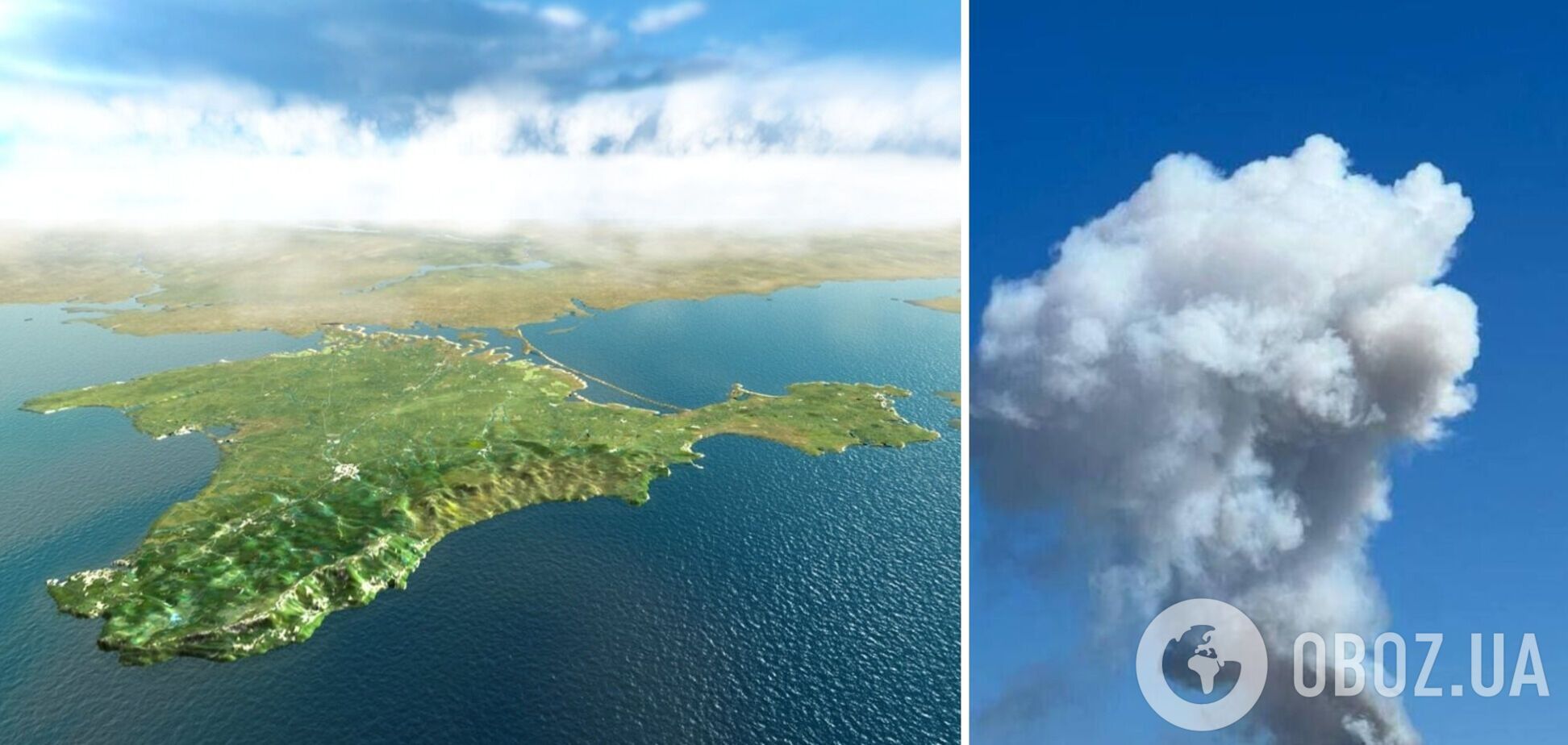 В окупованому Криму прогримів вибух, піднявся дим: уражено російський ракетний комплекс. Фото і відео