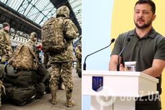 'Военное командование обращалось с этим вопросом': Зеленский сказал, будет ли усилена мобилизация в Украине. Видео