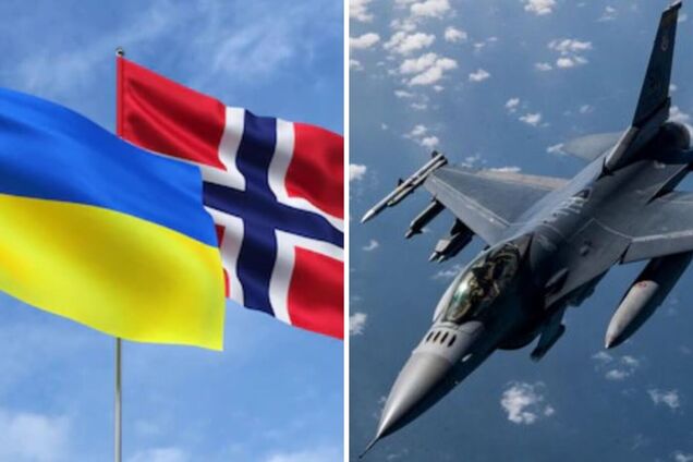 Норвегия передаст Украине истребители F-16 – СМИ