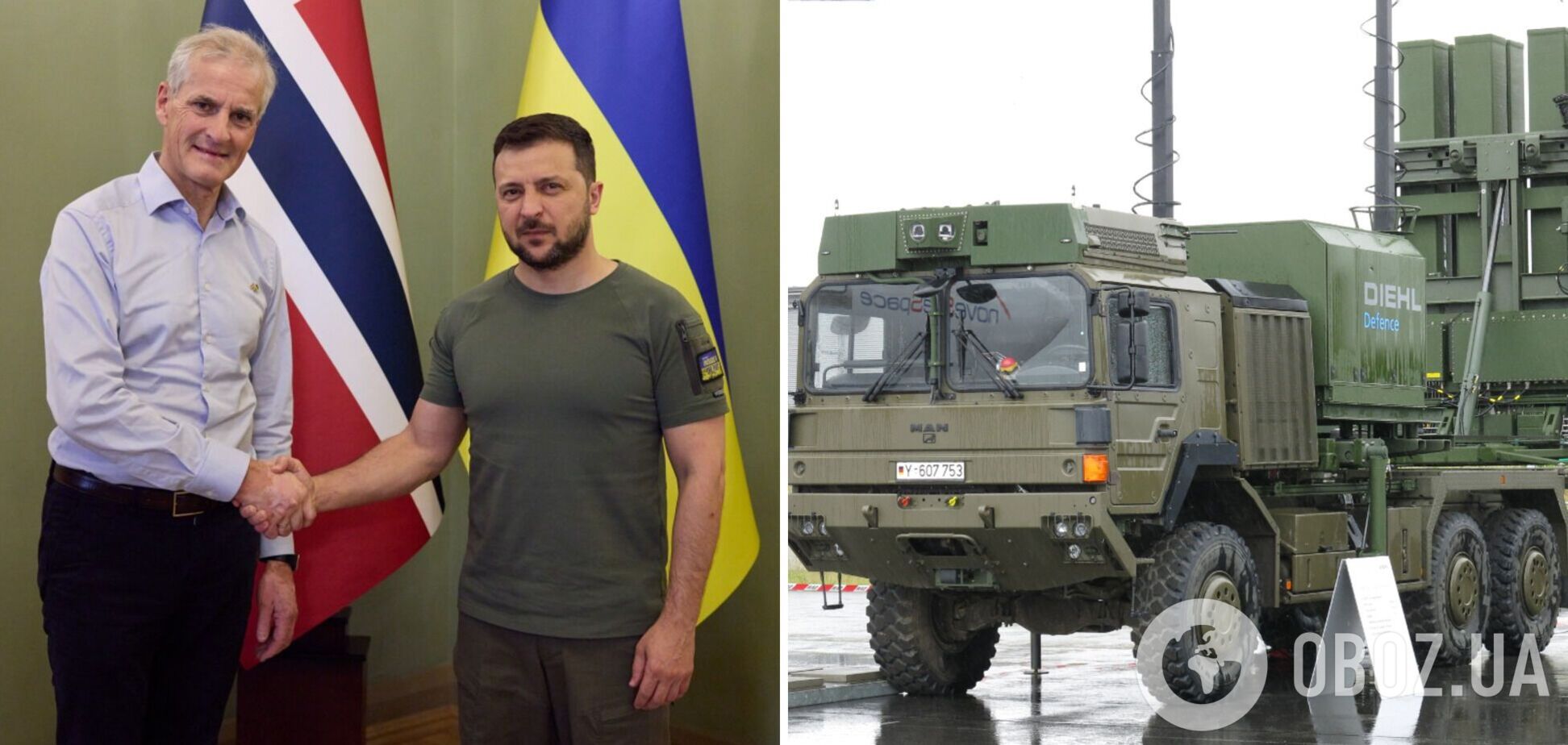 Норвегія надасть Україні ракети для IRIS-T та протимінну техніку: подробиці
