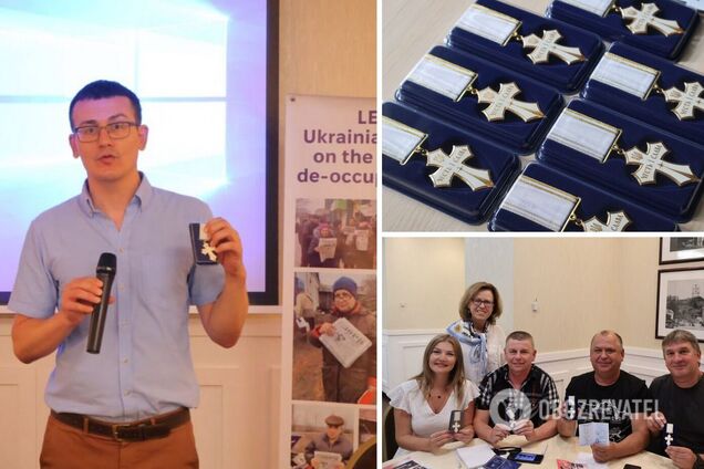 Працюють під обстрілами, в умовах небезпеки: НСЖУ вручила 'Хрест громадянських заслуг' редакторам з прифронтових видань та волонтерам