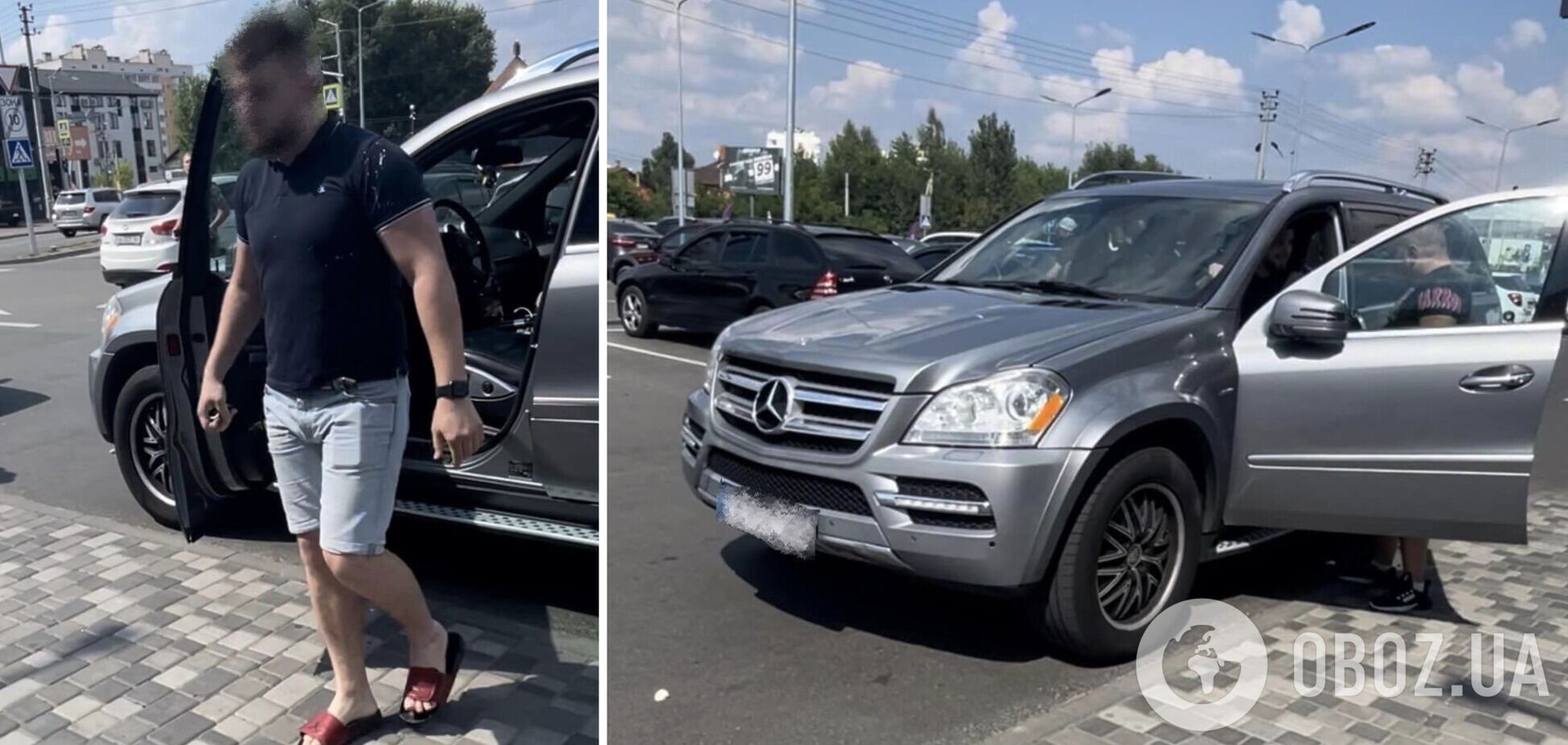 Сообщается, что водитель угрожал прохожему из-за замечания