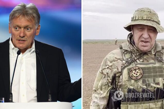 'Такої структури немає': Пєсков висловився про ПВК 'Вагнер' і ухилився від запитання про смерть Пригожина