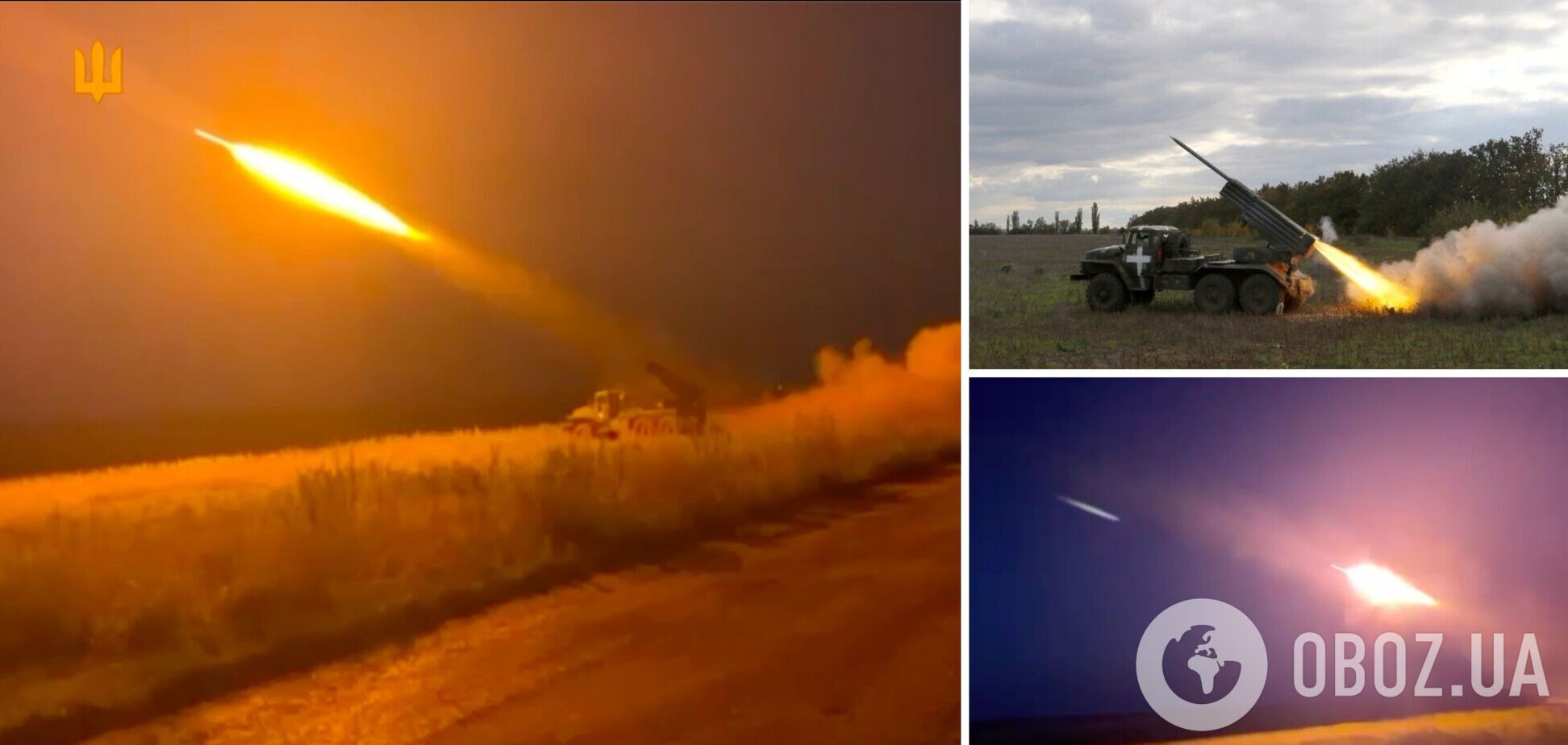 'С каждым выстрелом приближаем победу': Залужный показал, как воины 22-й бригады уничтожают оккупантов из БМ-21 'Град'. Видео