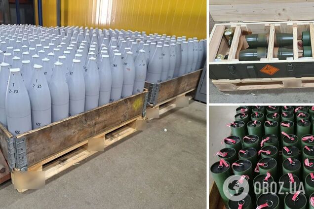 В Україну надійшла перша партія 122-мм боєприпасів, виготовлена у партнерстві з західними союзниками. Фото