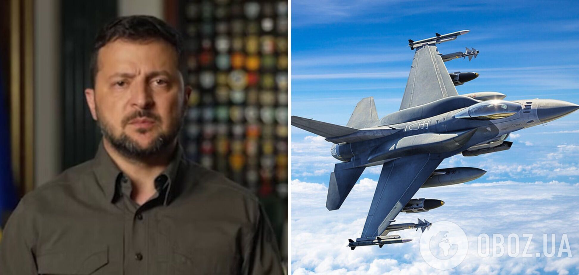'Усі домовленості вже почали реалізовуватись': Зеленський пообіцяв максимально наблизити момент появи в Україні літаків F-16. Відео
