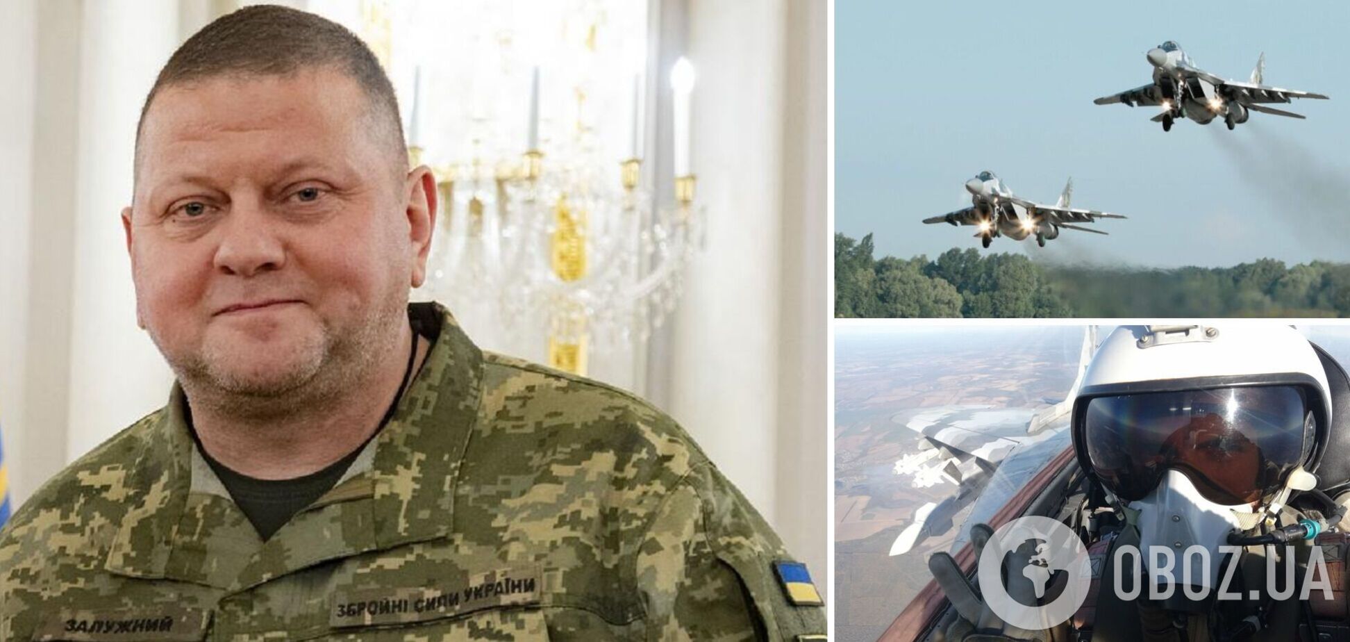 'Честь и уважение': Залужный мощно поздравил украинских авиаторов с праздником