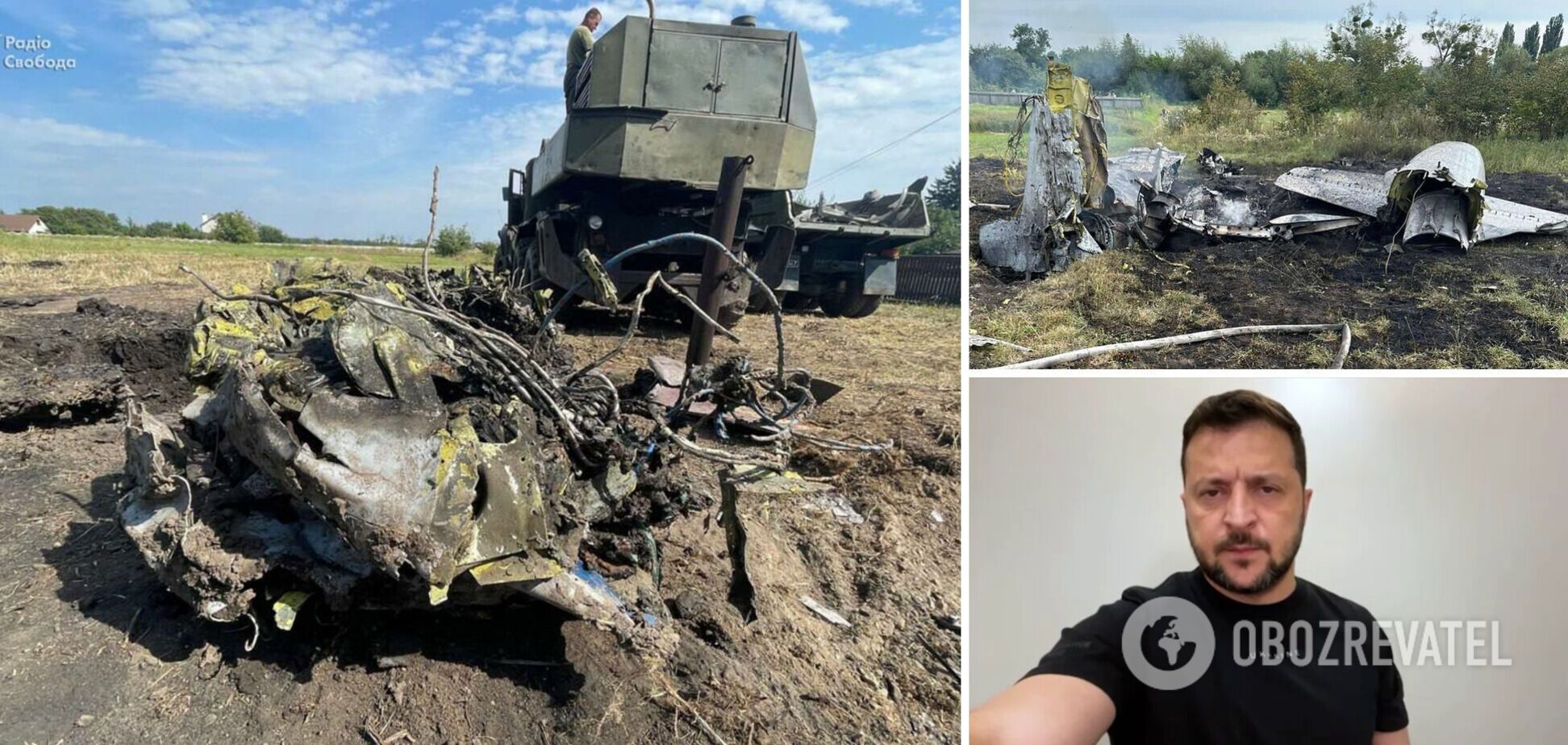 Зеленский прокомментировал гибель трех летчиков в Житомирской области
