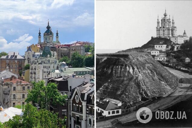 Андреевский спуск тогда и в наши дни