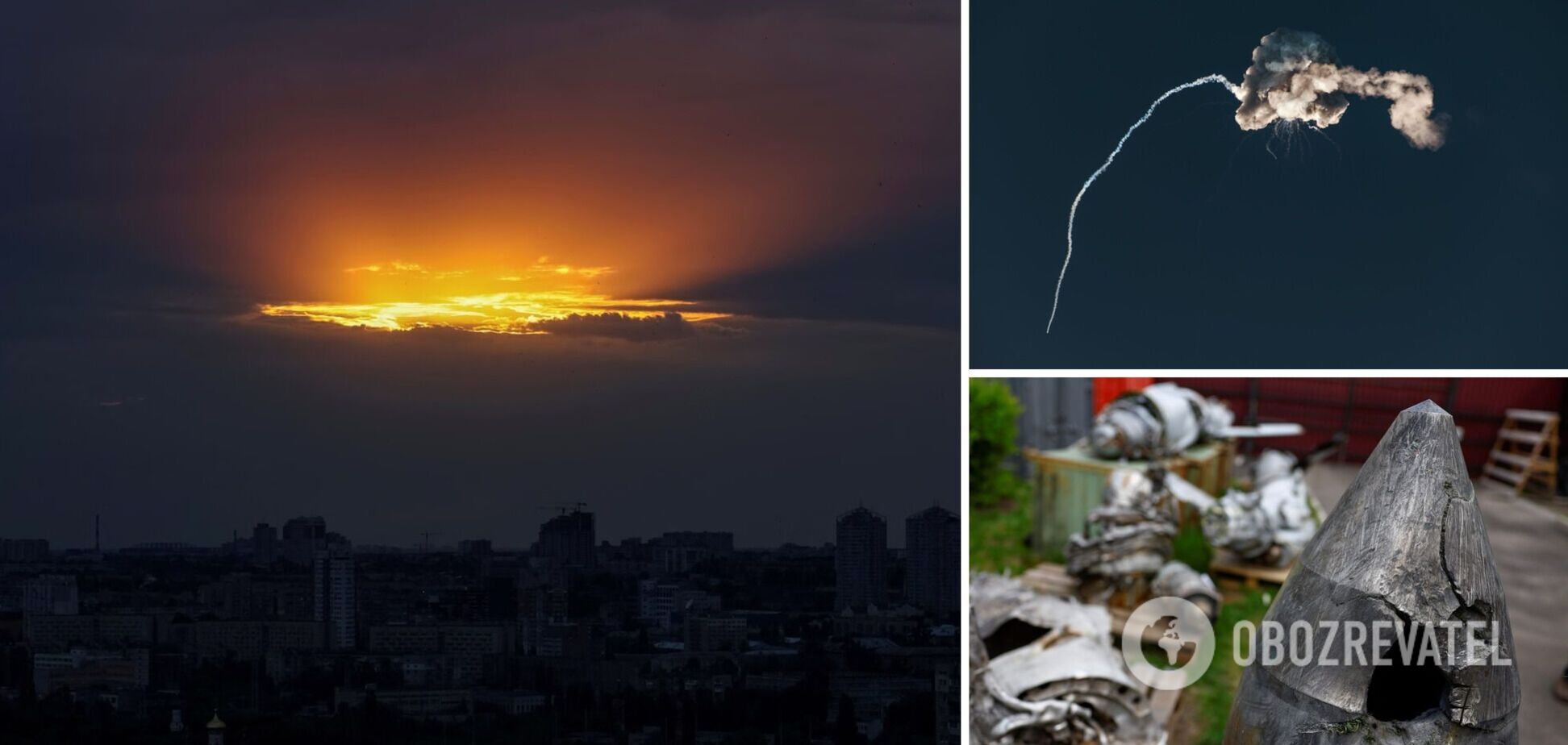 Сили ППО під час нічної атаки збили чотири ракети: даних про влучання немає