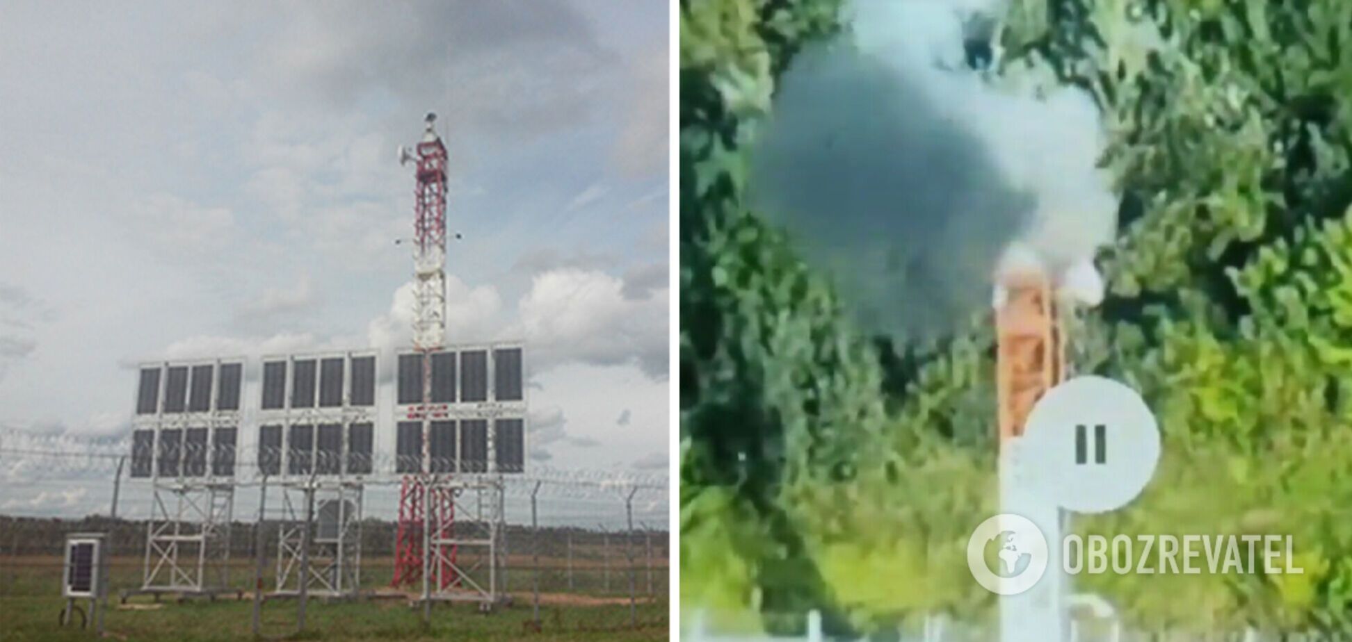 'Випадково вибухнув': ЗСУ точним ударом знищили комплекс автономного спостереження 'Гренадер' на території РФ. Відео