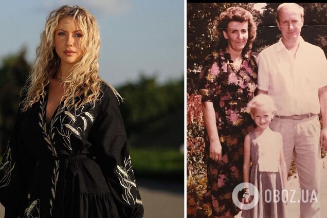 Нікітюк вразила мережу своїми архівними фото та показала мамину сукню, яку вона перешила для телебачення