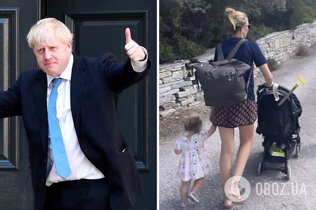 Жена Бориса Джонсона показала фото с семейного отдыха в Греции с полуторамесячным наследником экс-премьера