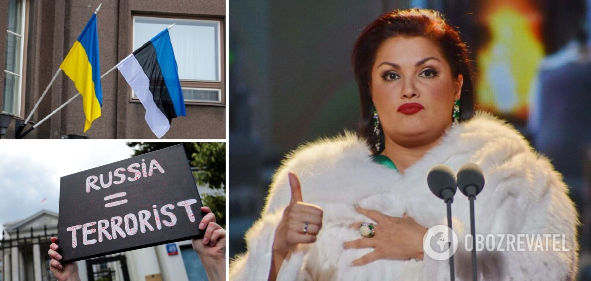 В Естонії скасували концерт підсанкційної співачки-путіністки Анни Нетребко
