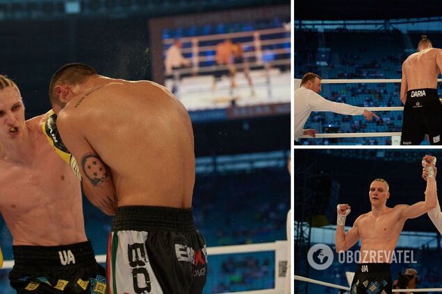 Непереможний український боксер виграв чемпіонський бій нокаутом. Відео