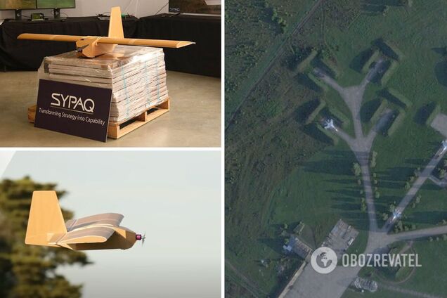 Из картона и резинок: стало известно, какими дронами атаковали военный аэродром в Курске. Фото и видео