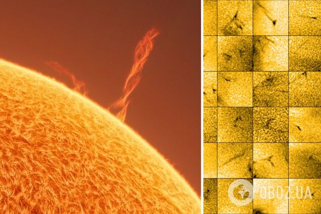 На Сонці виявили крихітні струмені, які можуть розкрити одну з таємниць нашої зірки. Фото