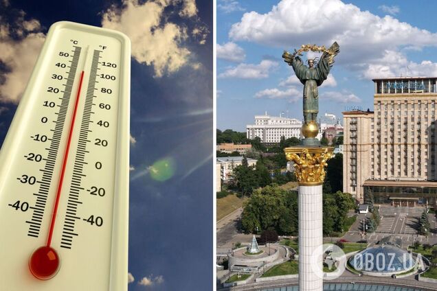 В Киеве второй день подряд фиксируют температурные рекорды