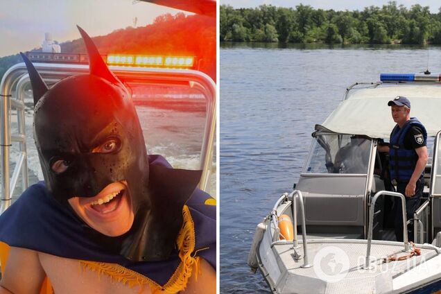 'Бетмена' врятував водний патруль поліції