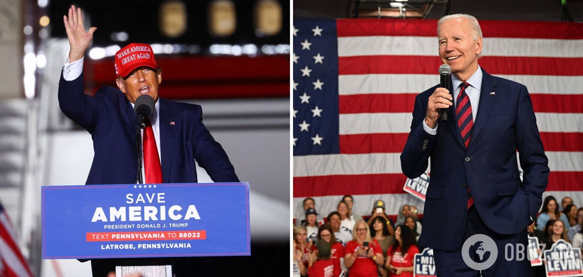 Трамп вперше випередив Байдена в опитуванні: що стало причиною