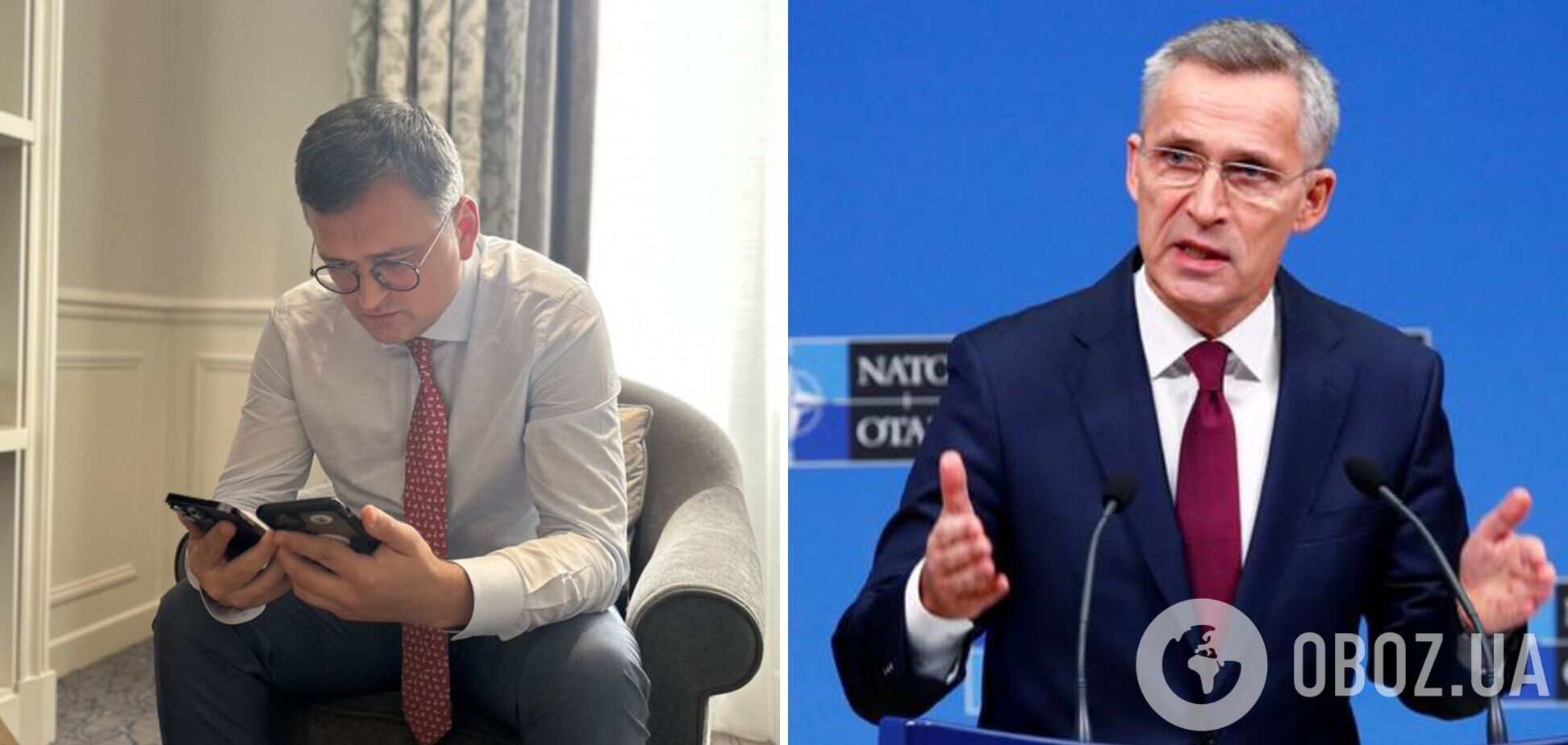 Обсудили следующие шаги Украины по пути в НАТО: Дмитрий Кулеба провел переговоры со Столтенбергом