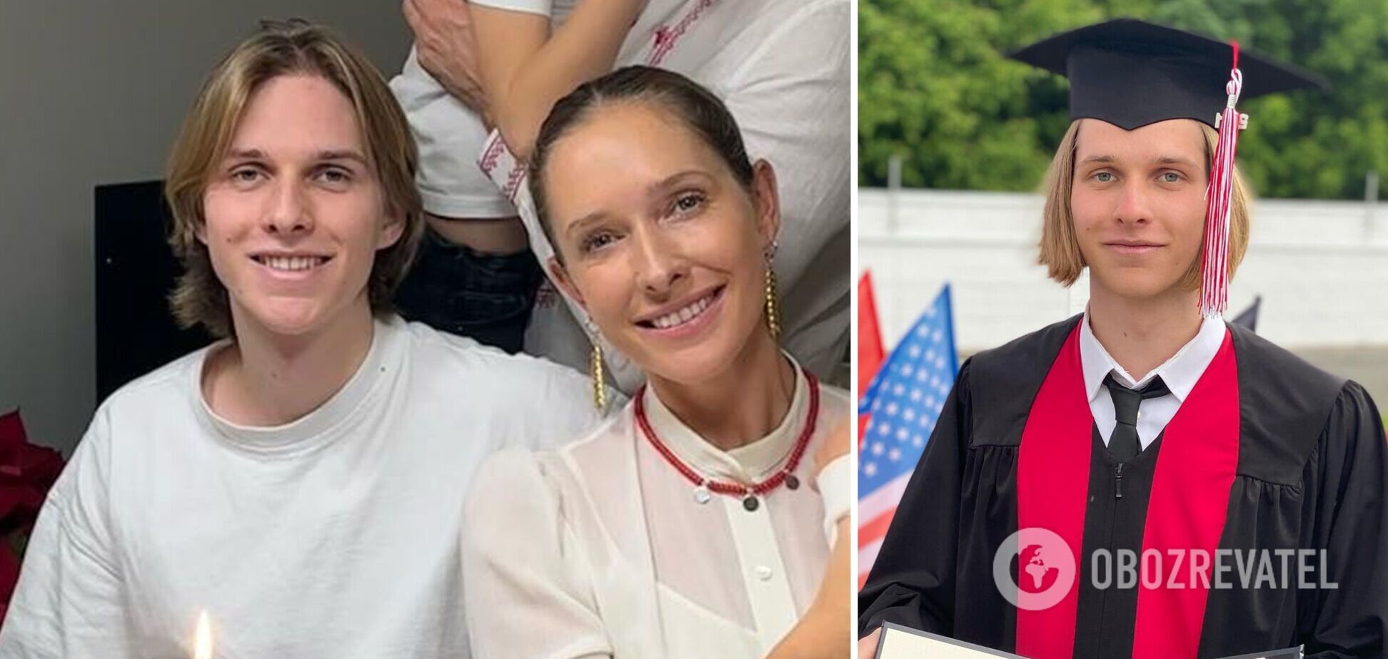 Як дві краплі води схожий на маму: який вигляд має старший син Осадчої від першого шлюбу, який вчиться в США