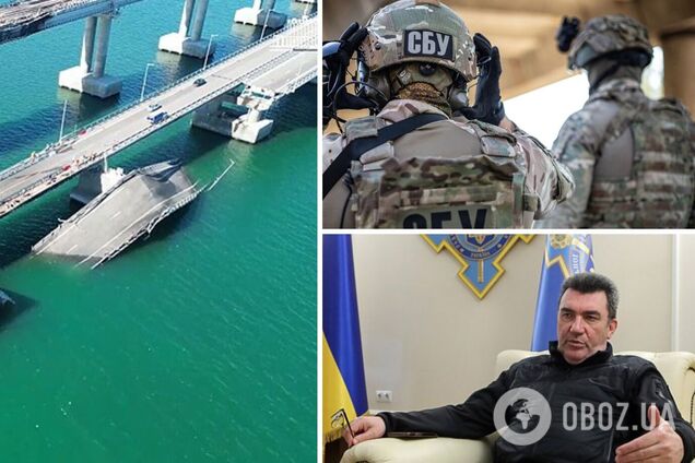 Данилов подтвердил, что СБУ участвовала в обеих атаках на Крымский мост