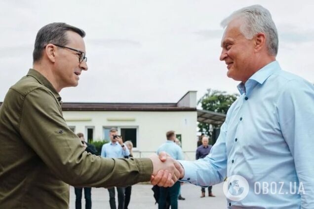 Моравецький і Науседа зустрілися на Сувальському перешийку, через який РФ погрожує пробити сухопутний коридор: прозвучали знакові заяви