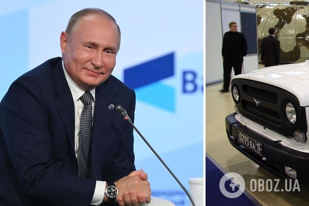 Путін визнав, що російські автомобілі поганої якості, та наказав чиновникам їздити на них