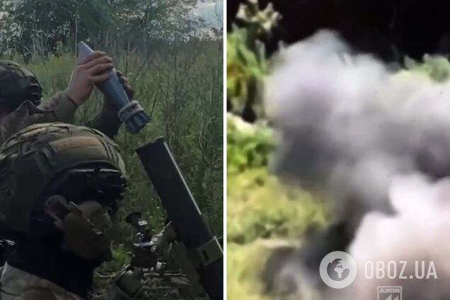 Уничтожен вражеский ДОТ с окопным РЭБом: бригада НГУ 'Азов' успешно отработала по враждебным позициям. Видео