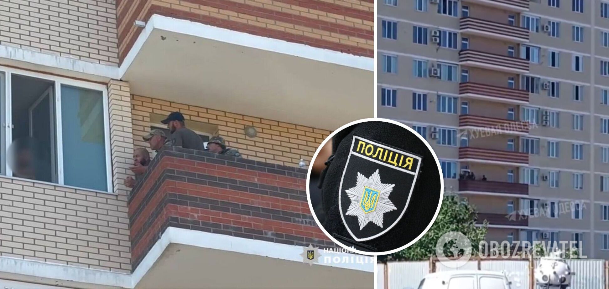 У Чорноморську чоловік захопив заручників