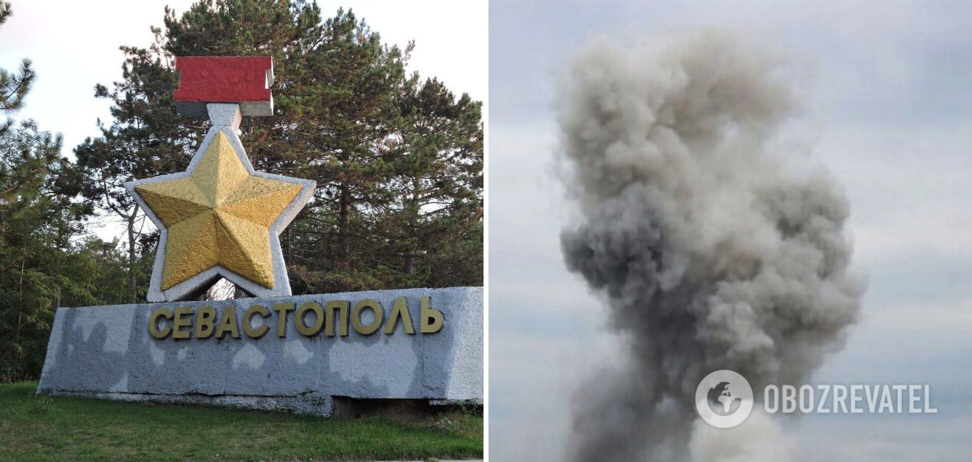 В оккупированном Севастополе ночью прогремели взрывы. Видео