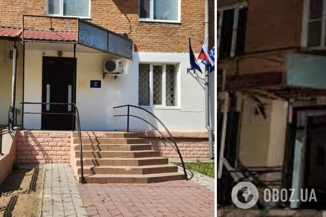 У Новій Каховці підірвали передвиборчий штаб 'Єдиної Росії'. Відео