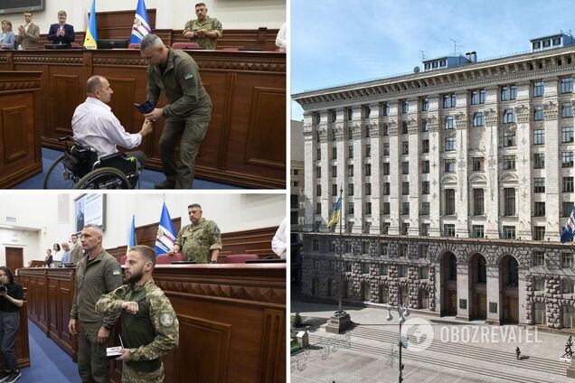 Киевсовет отметил наградами 30 военных