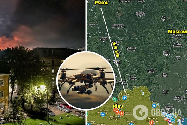 Росія зіткнулася з новим викликом: у ISW пояснили, що означає удар дронами по аеродрому в Пскові