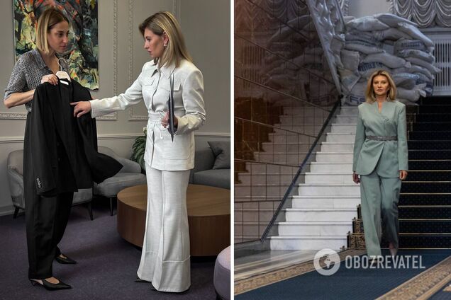 Почему Елена Зеленская после 24 февраля часто носит костюмы - Наталья  Каменская ответила | OBOZ.UA