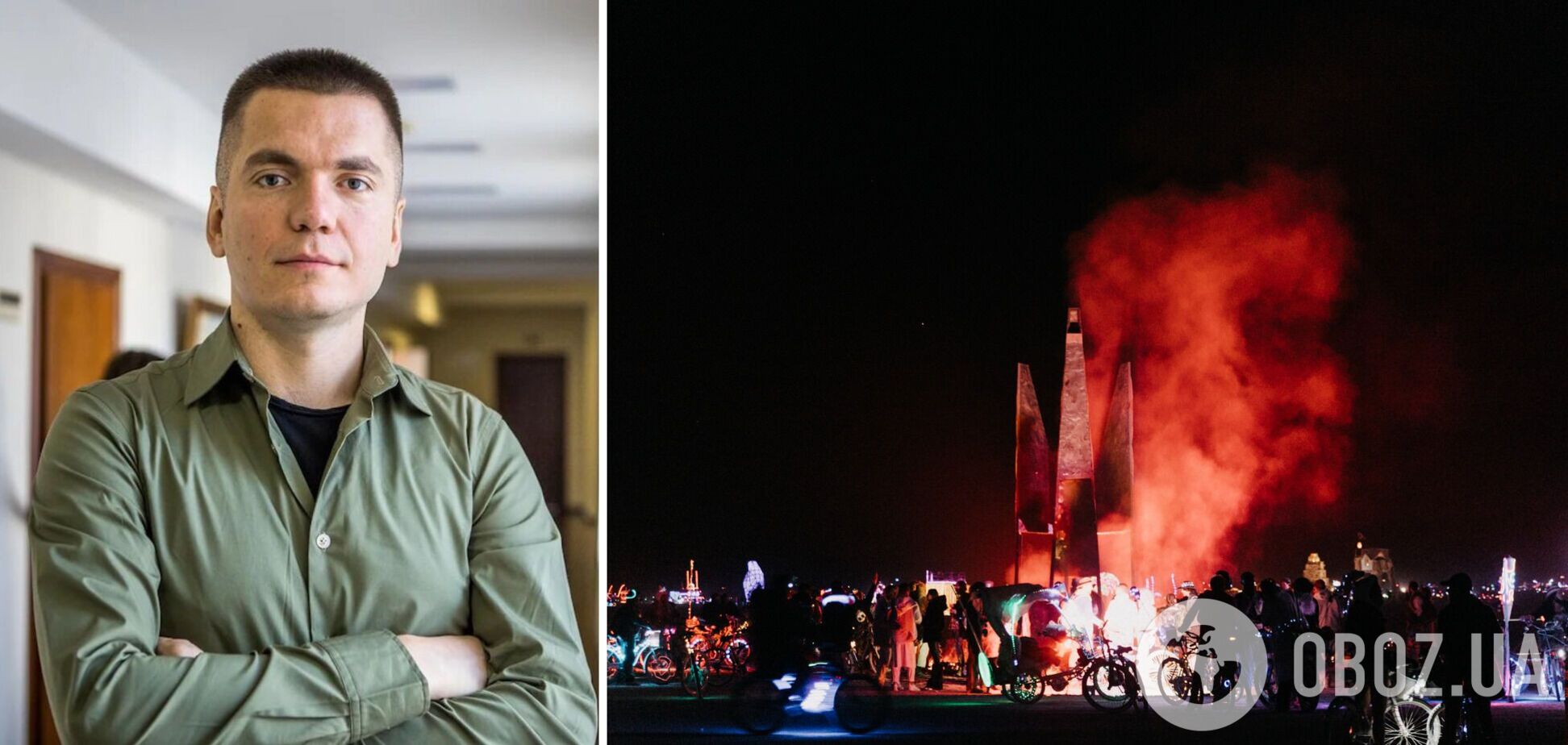 На всесвітньовідомому фестивалі Burning Man у США спалили інсталяцію з України: Віталій Дейнега розповів про її символізм. Відео