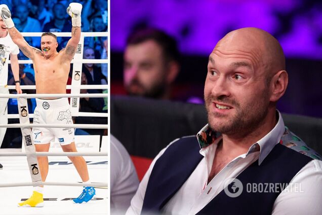 Тайсон Фьюри впервые отреагировал на победу Усика. Фото