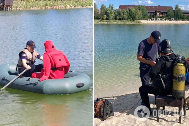 Тіло дитини на поверхню дістали водолази ДСНС