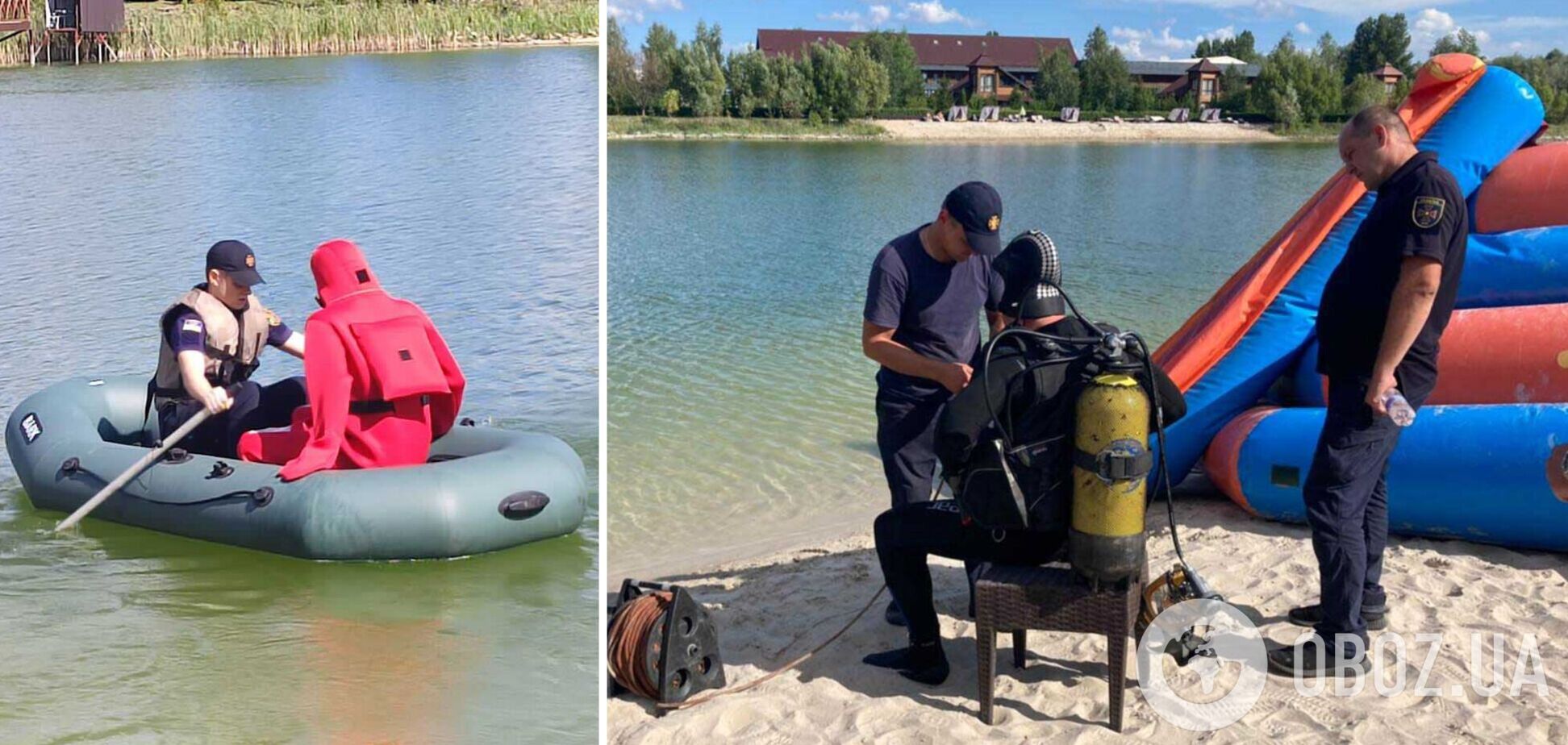 Тело ребенка на поверхность подняли водолазы ГСЧС