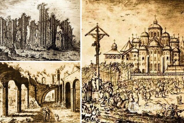 Руїни Києва на малюнках понад 370-річної давнини