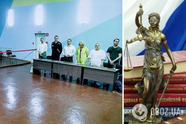 Навального засудили до 19 років колонії особливого режиму у справі про екстремізм. Фото