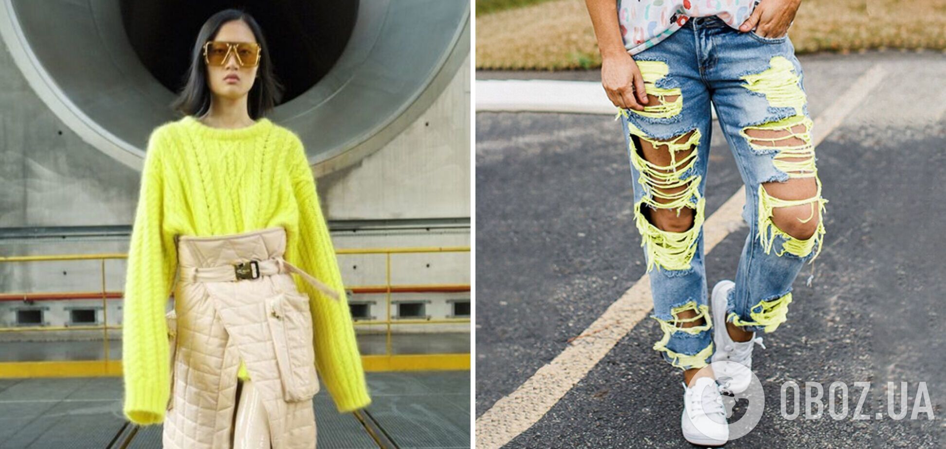 Розтягнуті рукави і порваті джинси краще викинути